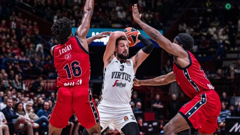 Virtus Bologna e Olimpia Milano in Eurolega