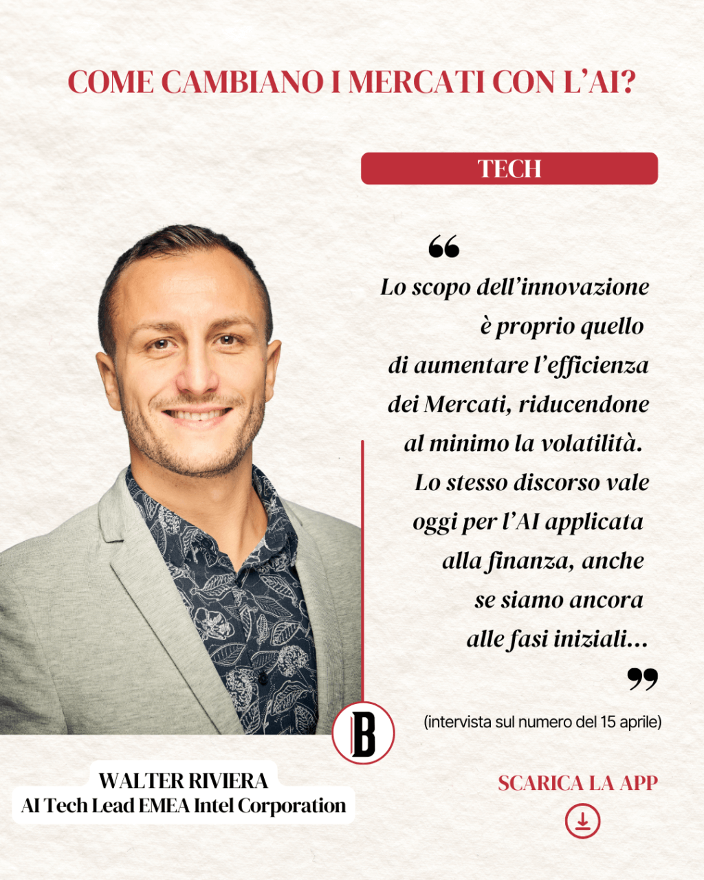 L'AI nei Mercati Finanziari