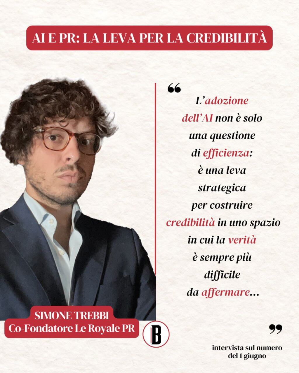 AI e PR credibilità