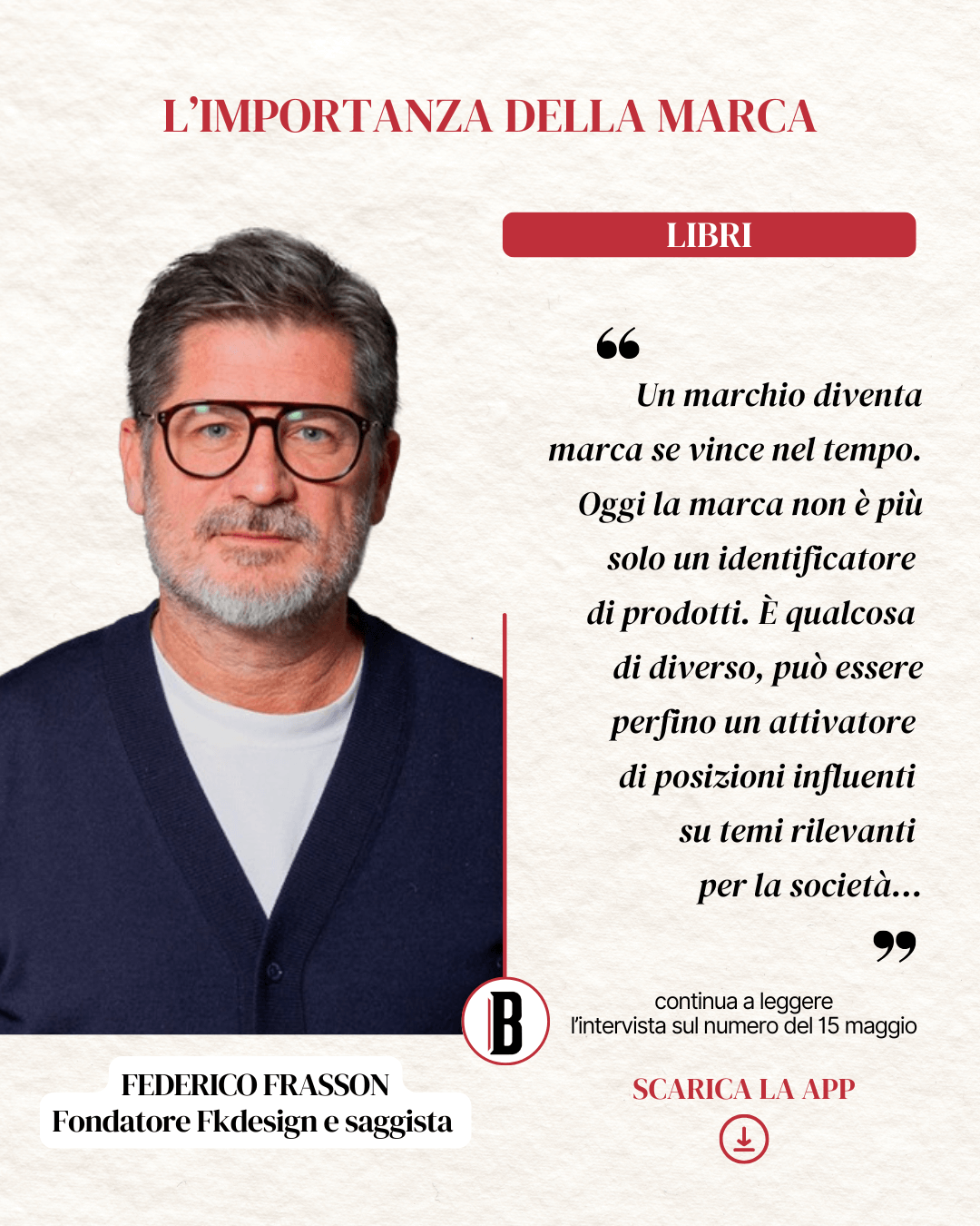 Frasson, Fkdesign: «Un marchio diventa marca se vince nel tempo»